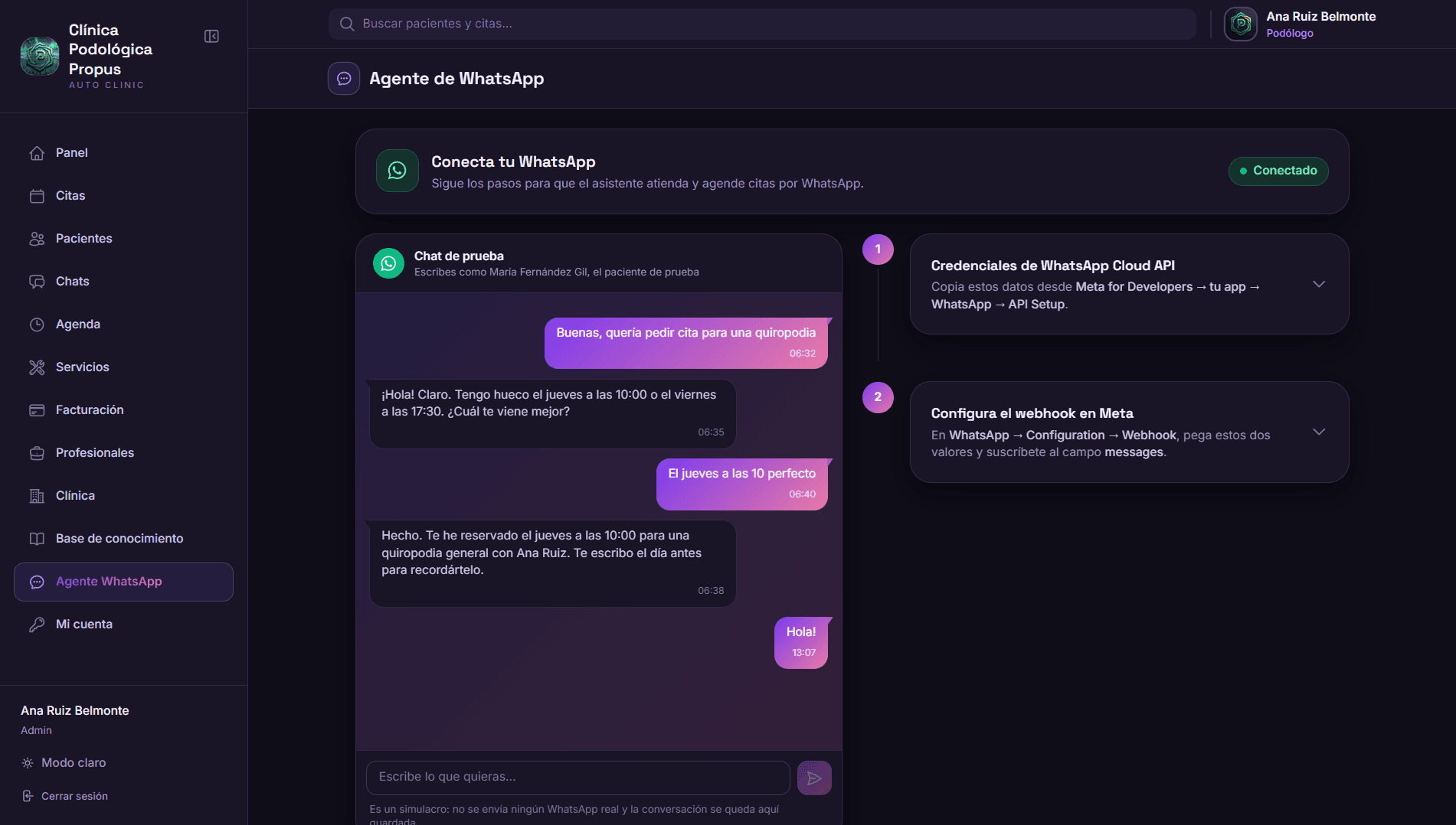 AutoClinic — Agente de WhatsApp